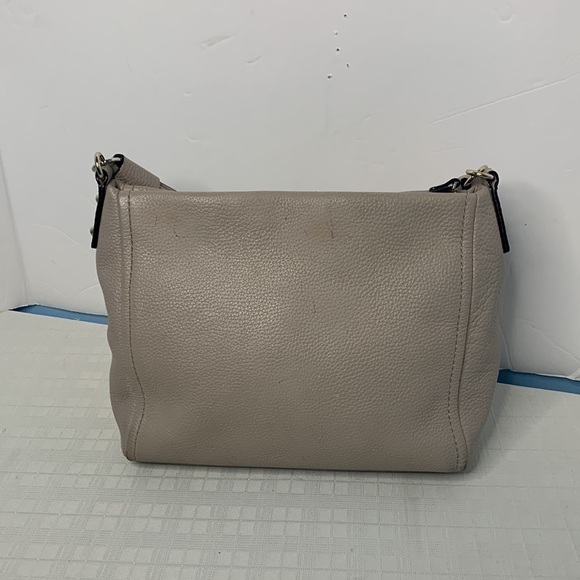 kate spade new york cobble hill little curtis leather shoulder bag in cream - Picture 4 of 11